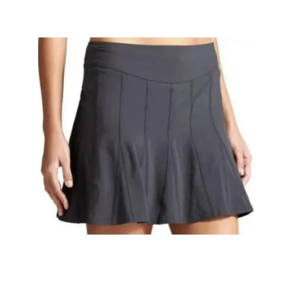 Athleta Pants - Athleta Skirt Black Pleated Wear About Mini Skort Tennis Golf Sports Size 6